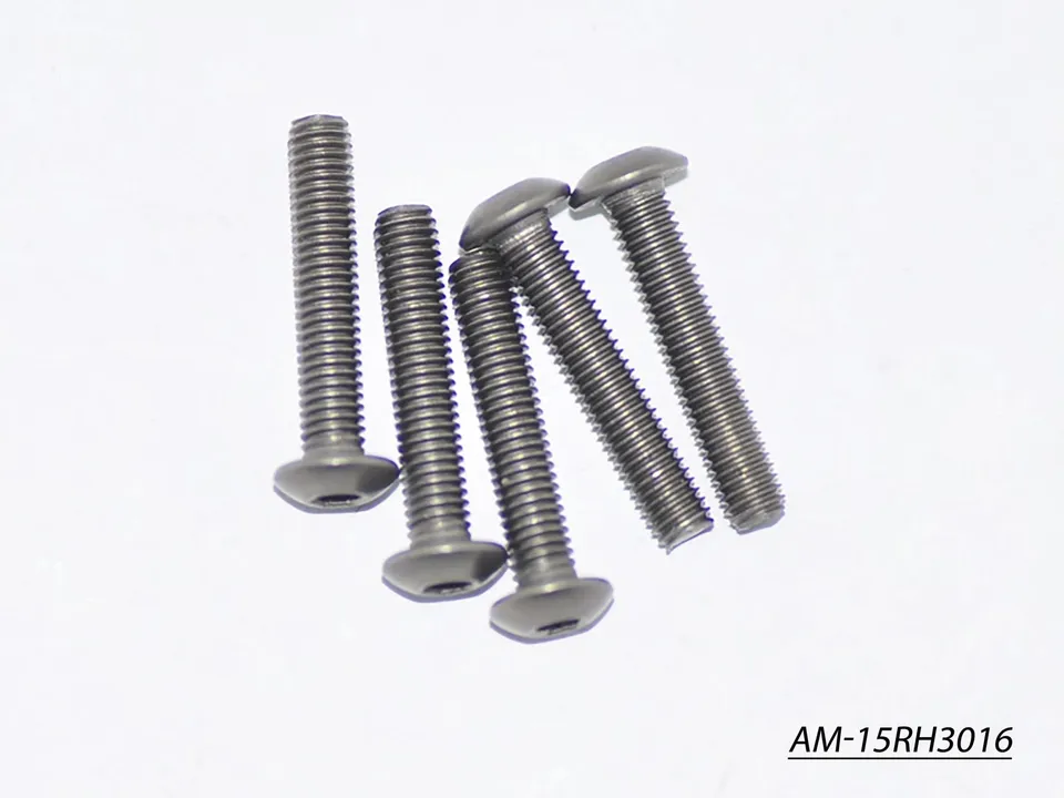 Arrowmax Screws vis titane tête ronde M3x16 lot 5 AM-15RH3016