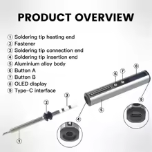 Arrowmax L1 PLUS Fer à Souder Set Support Alu AM-231002-G