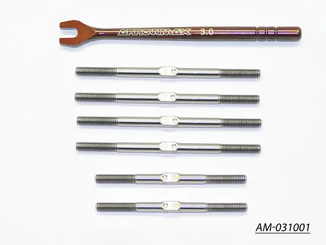 Arrowmax AM-031001 kit biellettes titane Yokomo B-MAX2
