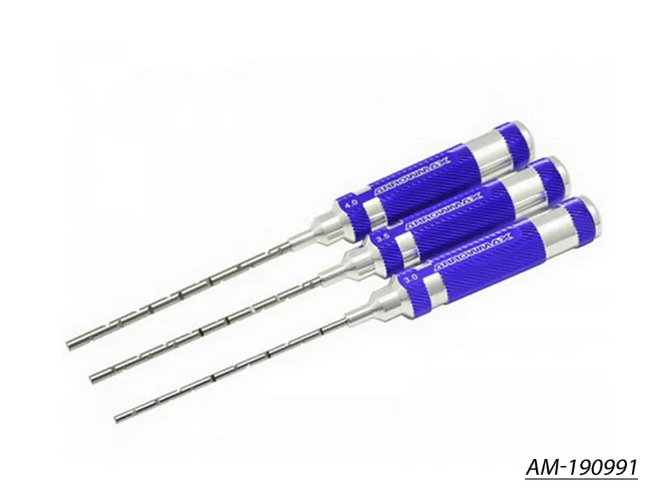Arrowmax Tools Set alésoir AM-190991 3,0-4,0 mm lot 3