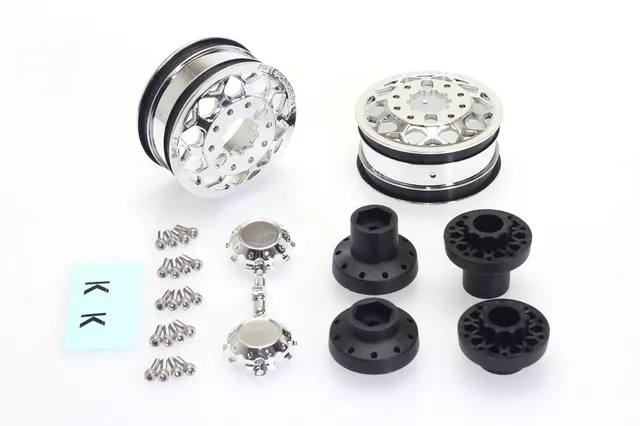 CEN KG1 Forged KD006 Blitz roue chrome 30mm lot de 2