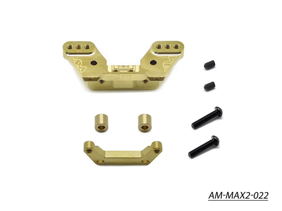 Arrowmax Option Parts Bulkhead arrière laiton MAX2