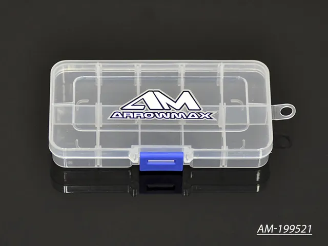 Arrowmax AM-199521 Boîte Rangement 10 Compartiments 132x68x22mm