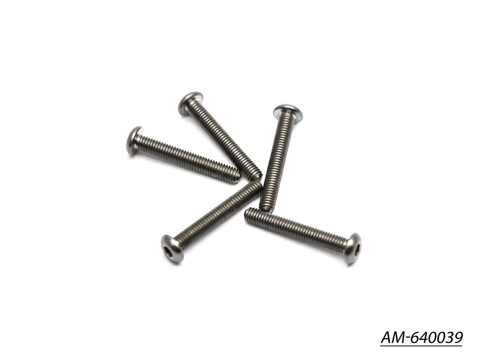 Arrowmax AM-640039 vis titane M3x20 tête ronde (5)