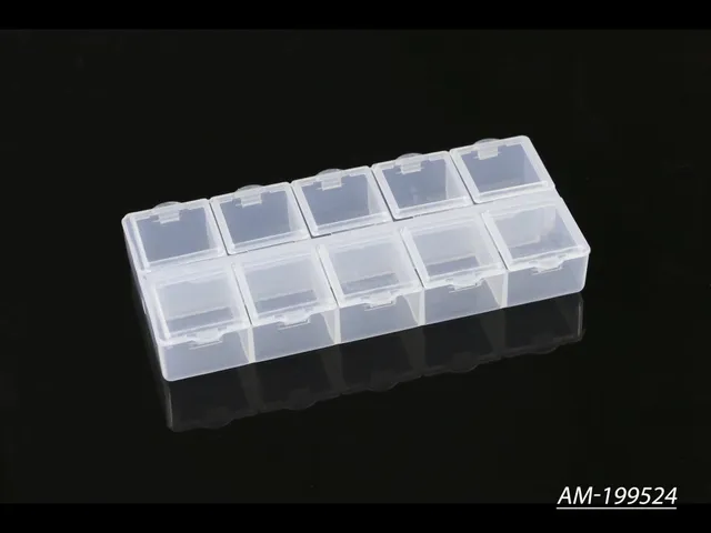 Arrowmax Accessories Boîte 10 casiers AM-199524 132x58x20mm
