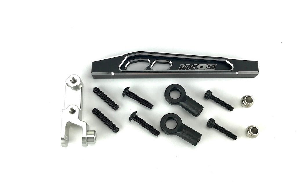 CEN KAOS CKD0376 biellette avant 4th link alu noir 69mm