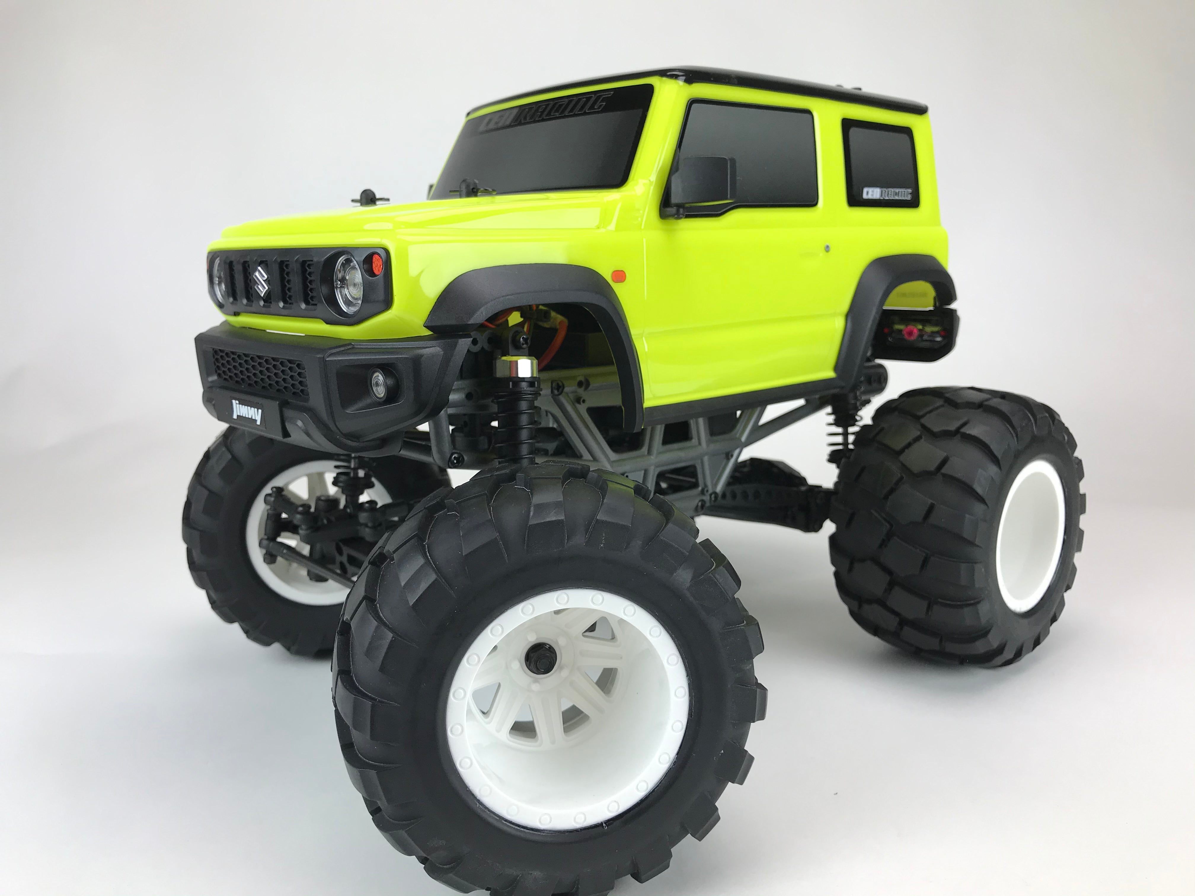 CEN 8936 Suzuki Jimny voiture RC 1/12 jaune 2WD RTR