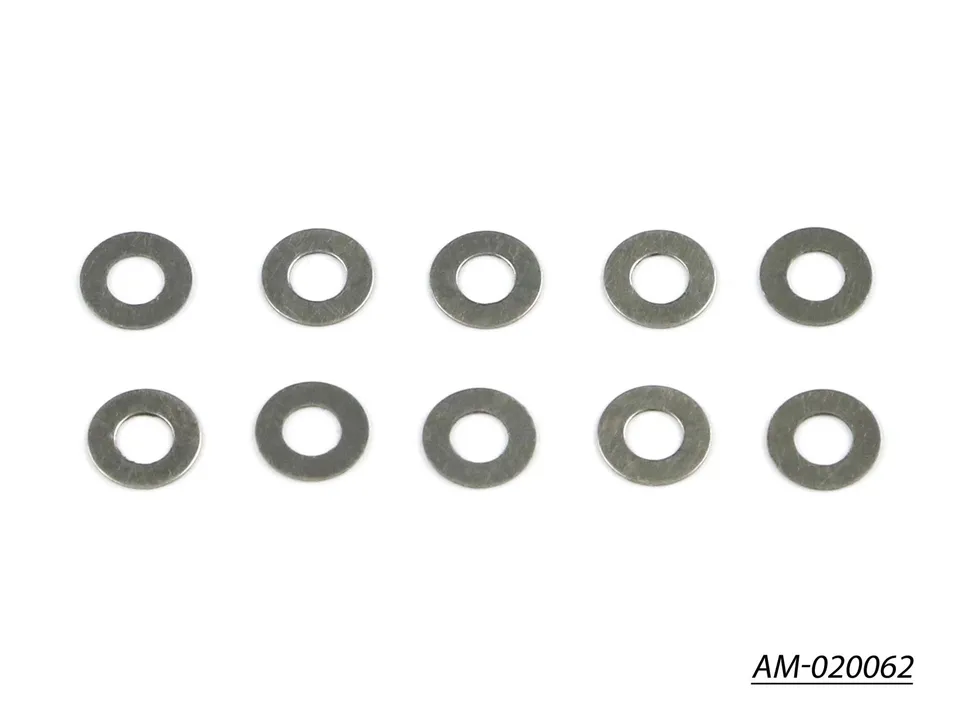 Arrowmax AM-020062 cales inox 3x6x0,2 mm lot de 10