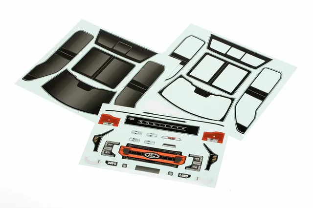 CEN CD0972 grille avant Ford F-250 Burnt Copper décal