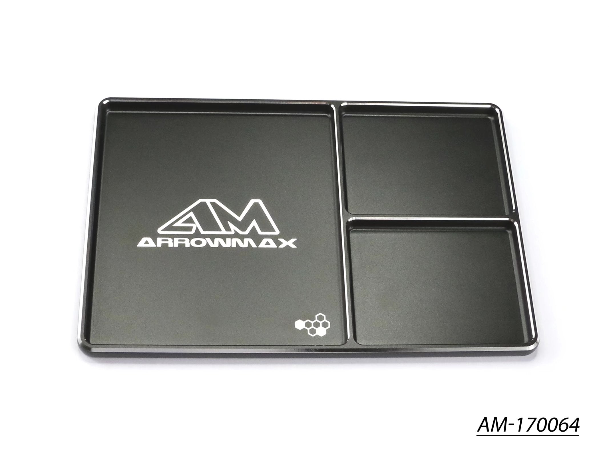 Arrowmax boitier AM-170064 alu vis 180x120x8mm