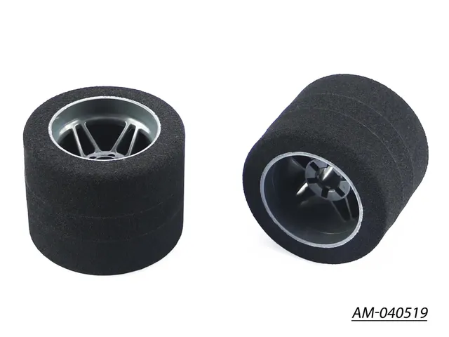 Arrowmax Foam Rain 1/8 pneu mousse arrière carbone x2