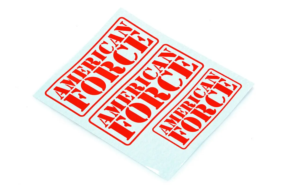 CEN CD0963 decal American Force rouge F450 SD