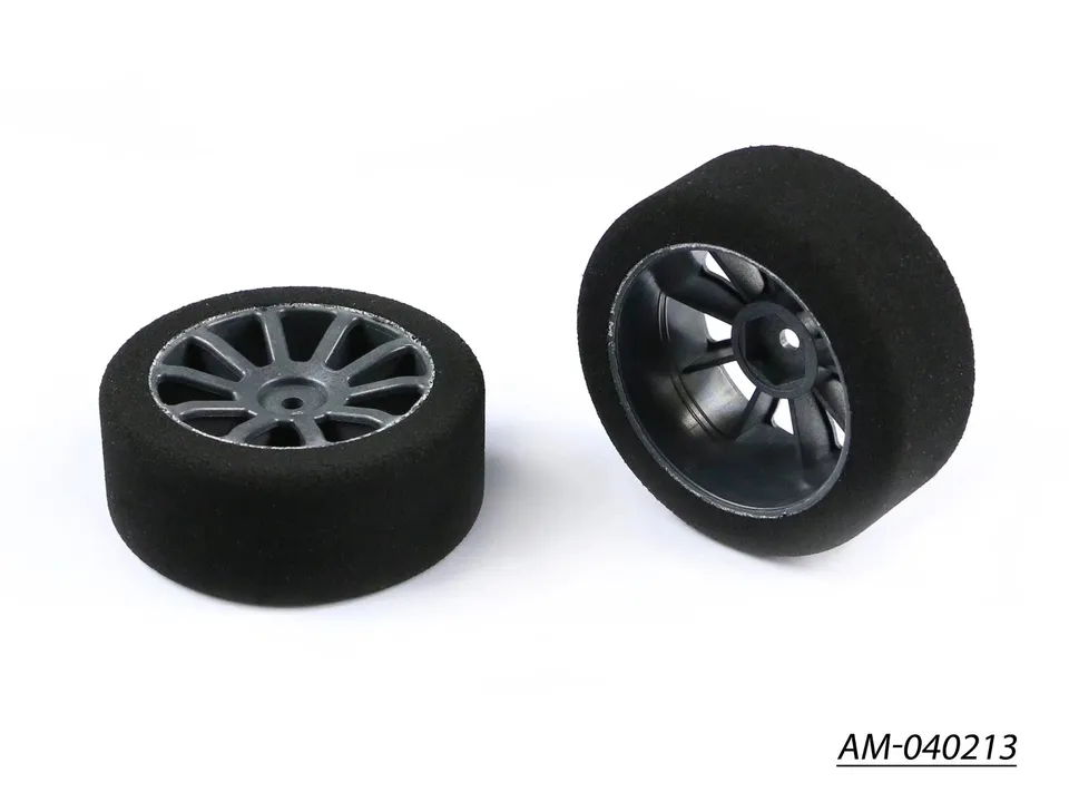 Arrowmax AM-040213 pneus mousse 1/10 avant 26mm 35 shore