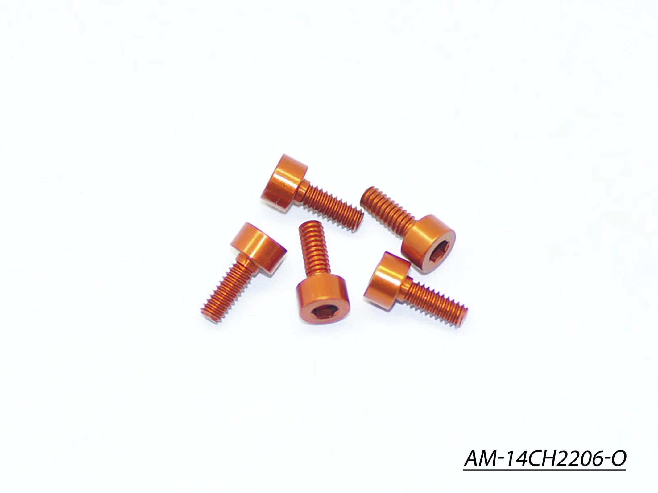 Arrowmax Screws AM-14CH2206-O vis alu M2.2x6 orange lot 5