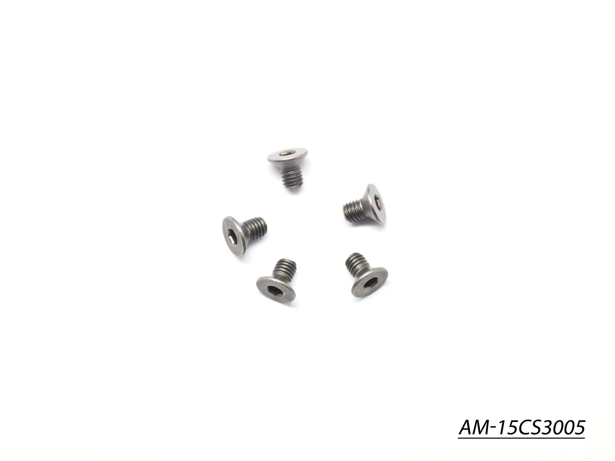 Arrowmax AM-15CS3005 vis titane fraisée M3x5 lot 5