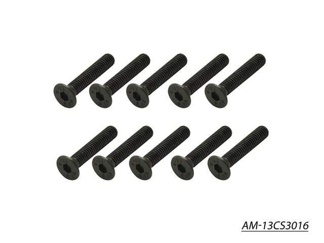 Arrowmax Screws Vis M3x16 Fraisée Allen x10 AM-13CS3016