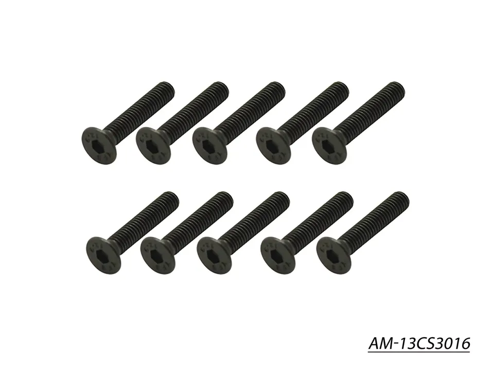 Arrowmax Screws Vis M3x16 Fraisée Allen x10 AM-13CS3016