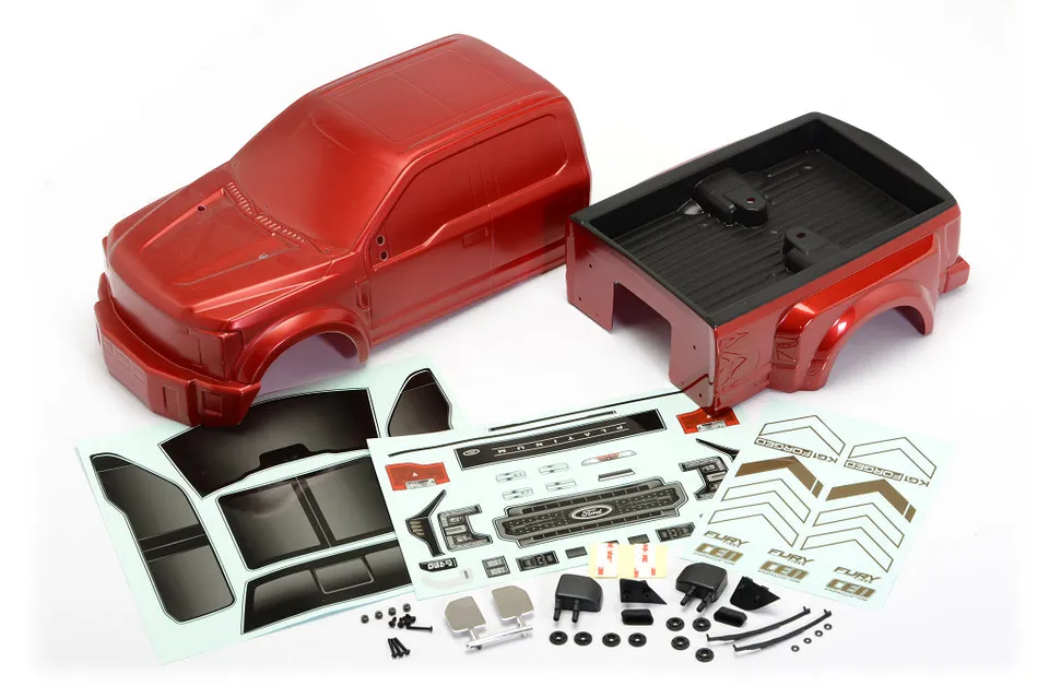 CEN CD0904 Ford F-450 SD carrosserie complète rouge candy