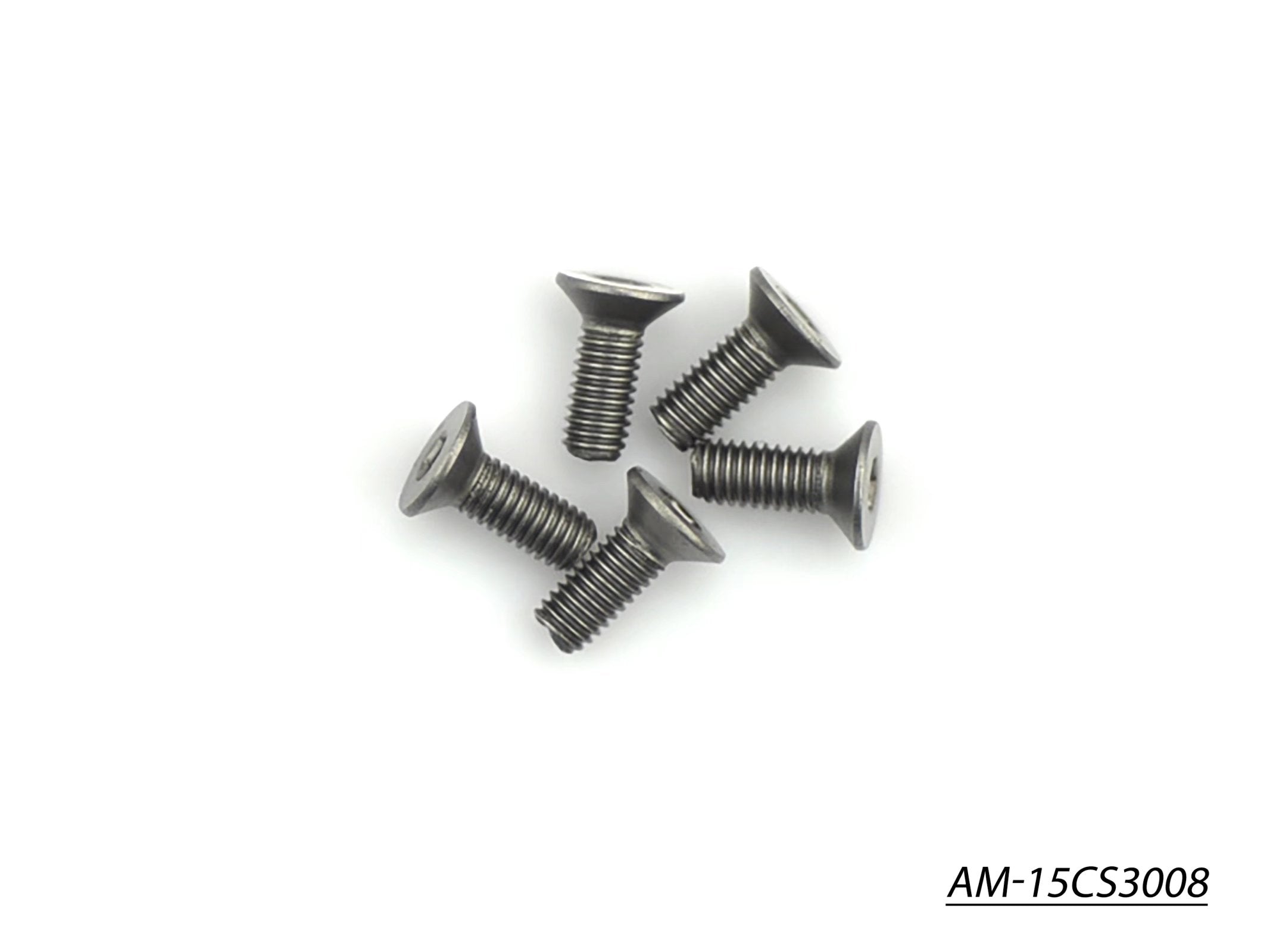 Arrowmax Screws AM-15CS3008 vis titane M3x8 fraisée x5