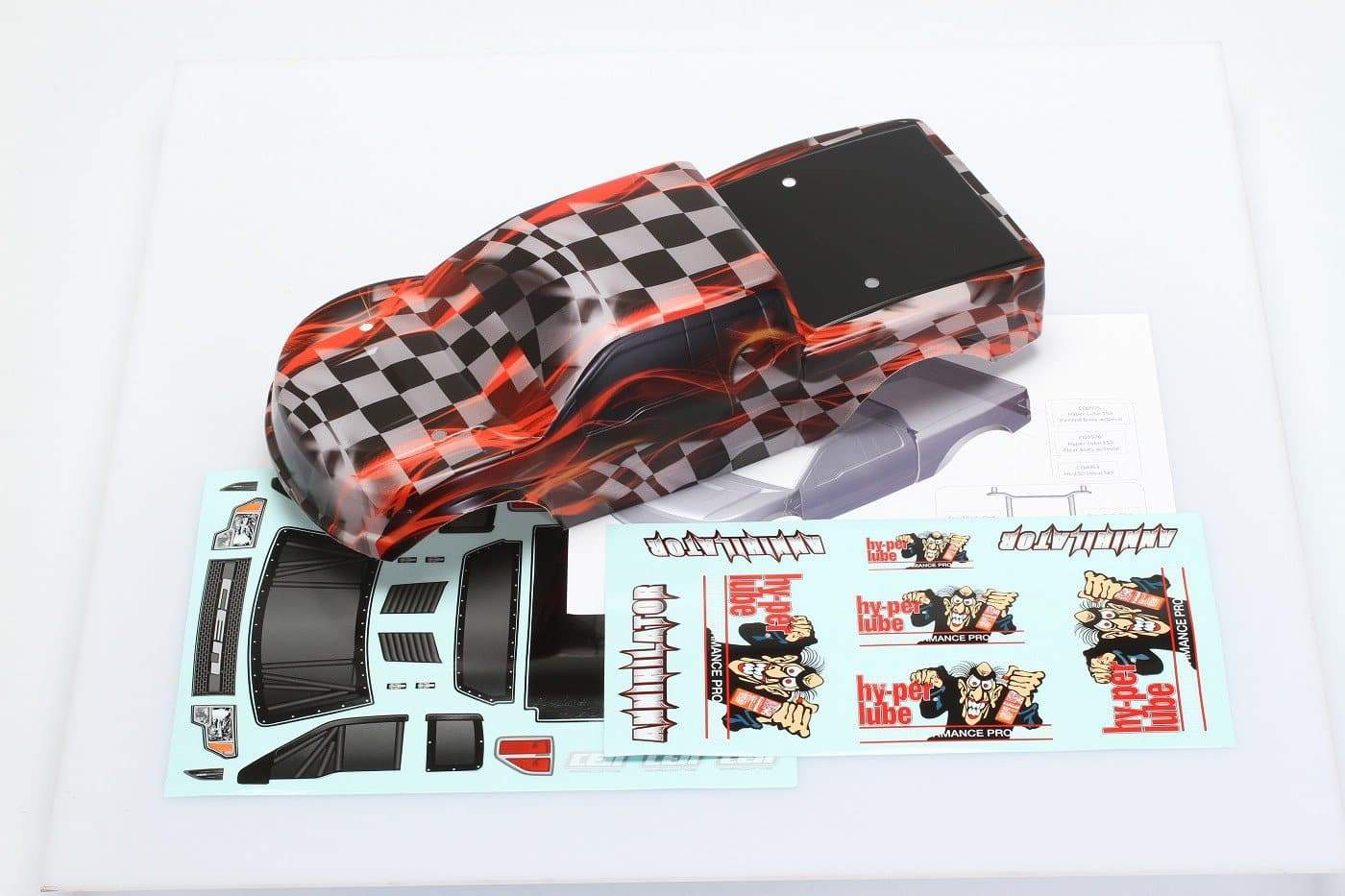 CEN CQ0975 Carrosserie Hy-per Lube 150 Peinte + Decal