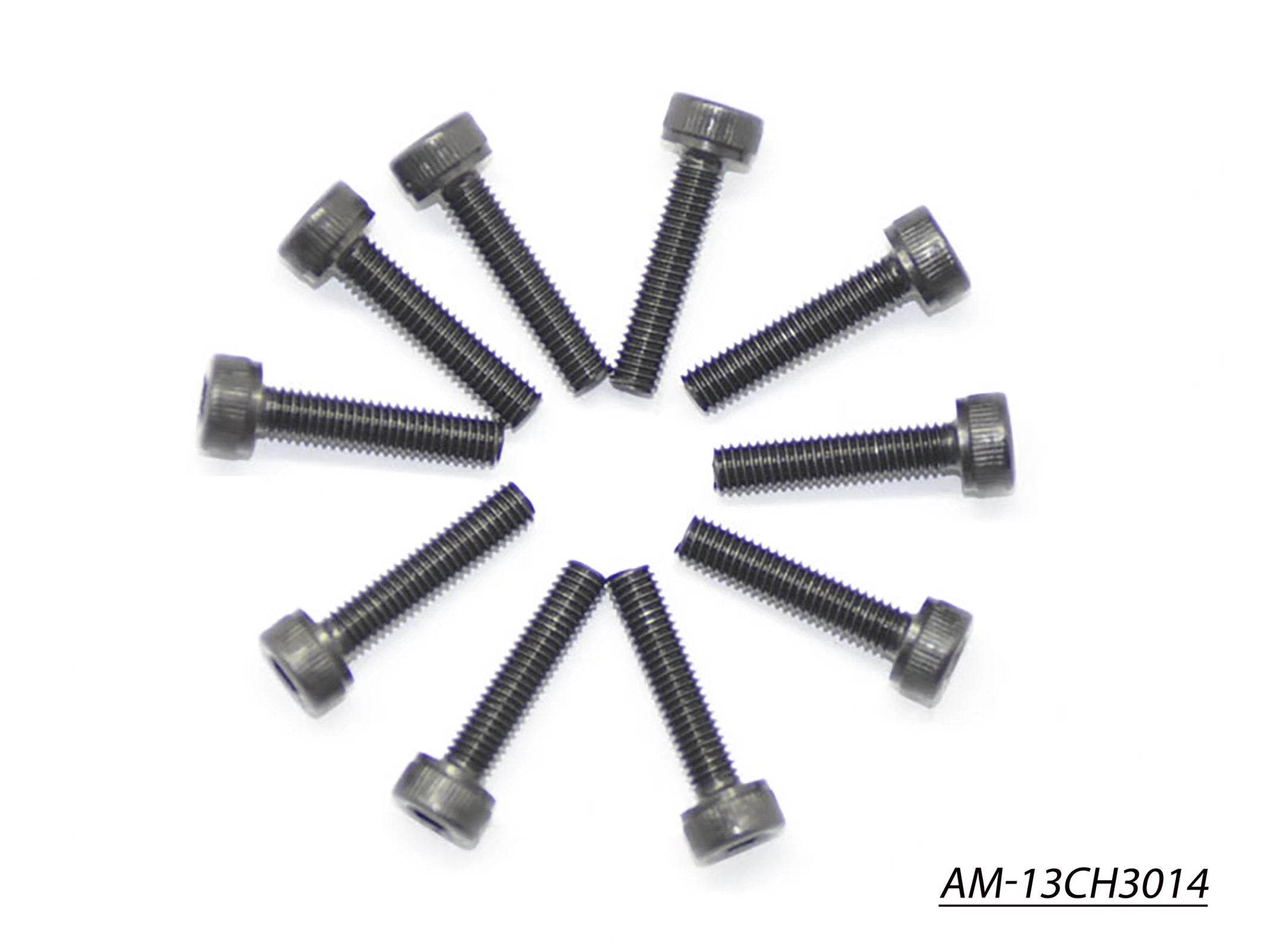 Arrowmax Screws Vis Allen M3x14 Tête Cylindrique x10 AM-13CH3014