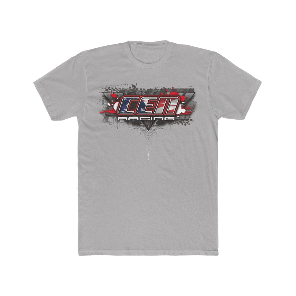 CEN Racing US Flag 2021 T-Shirt coton noir L