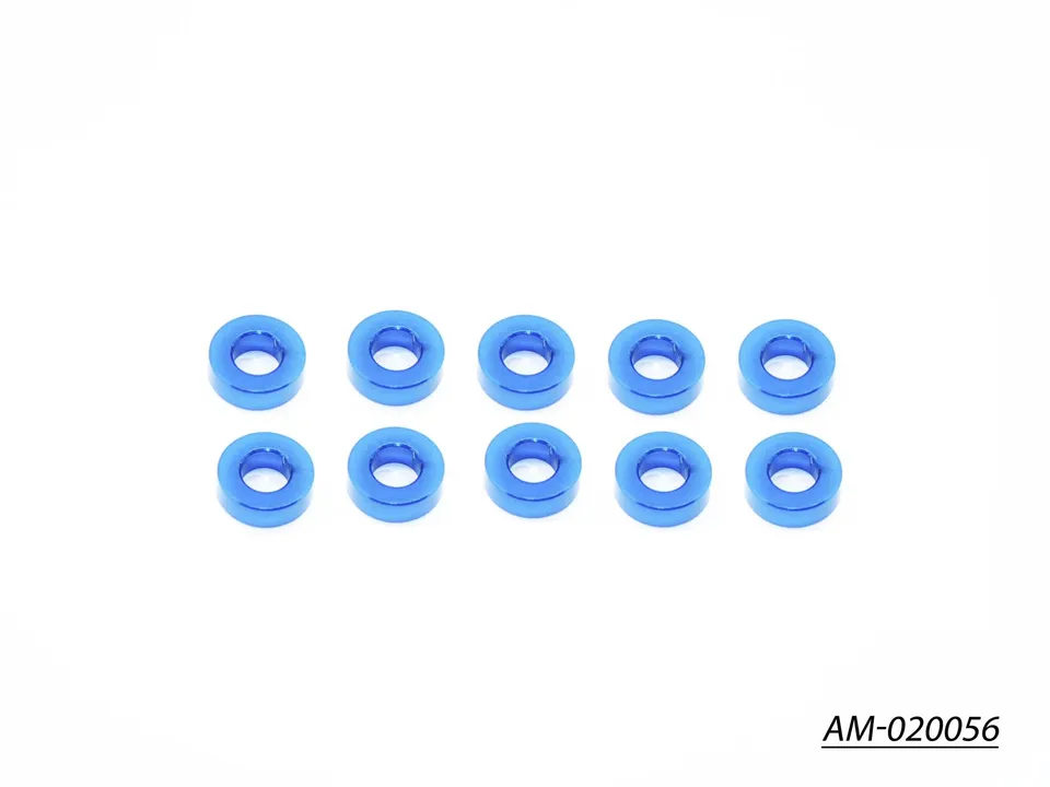 Arrowmax Alu Shims 3x6x2 bleu x10 AM-020056