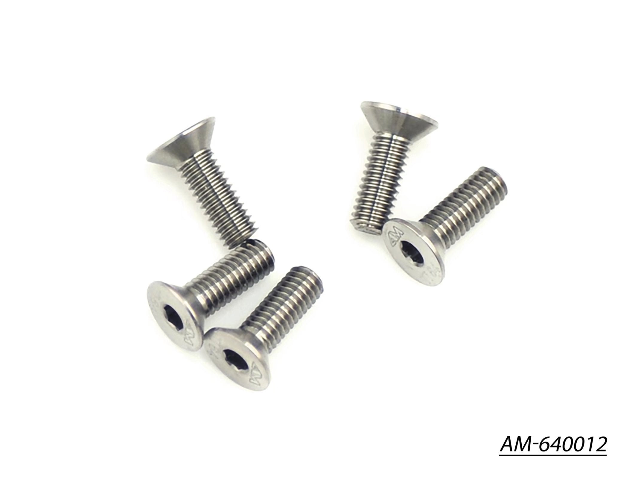 Arrowmax AM-640012 vis titane M4x12 fraisée x5