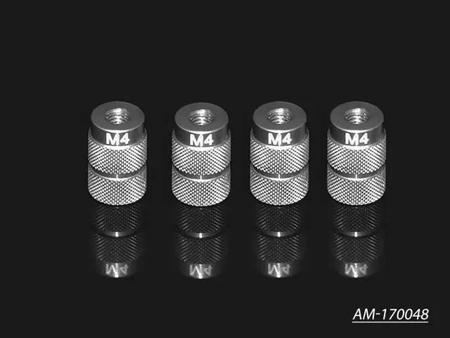 Arrowmax Setup AM-170048 écrous alu 4mm 1/10 (4)