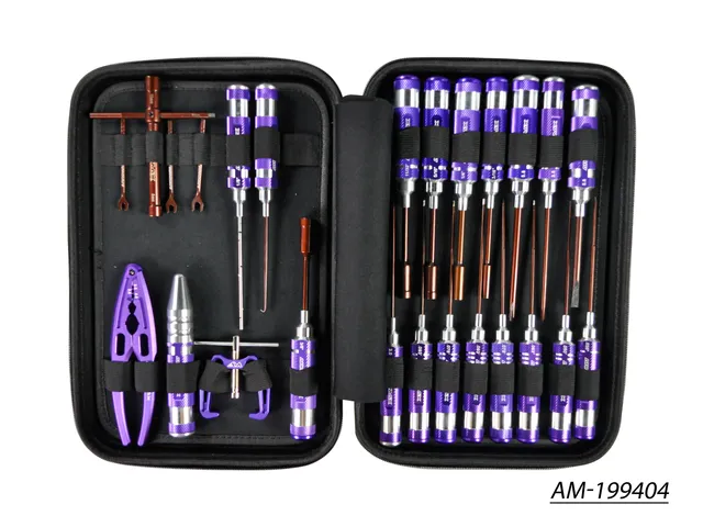 Arrowmax Toolset AM-199404 kit outils 25 pièces avec sac