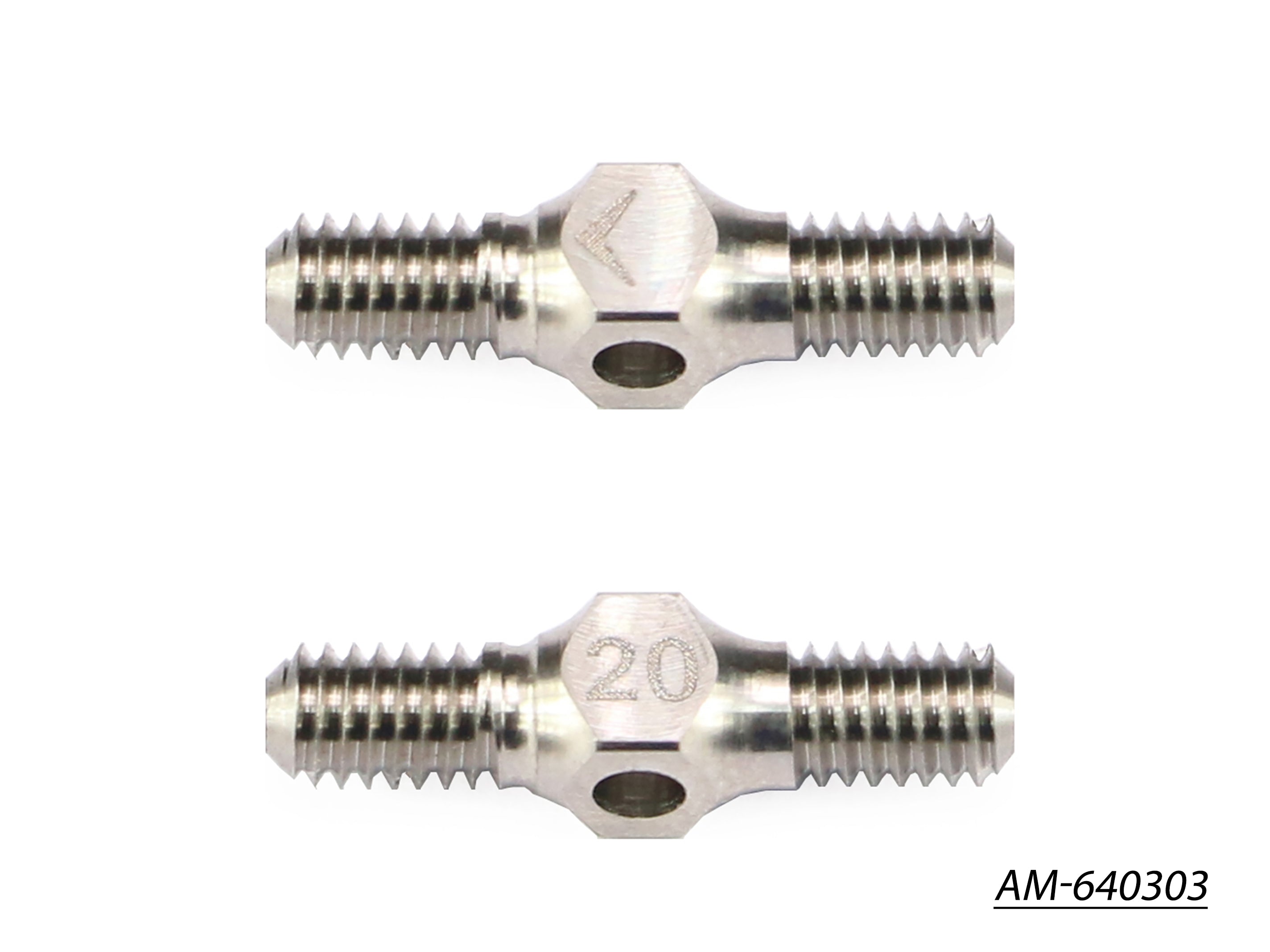 Arrowmax 64 Titanium Turnbuckle 4x20mm biellette titane x2