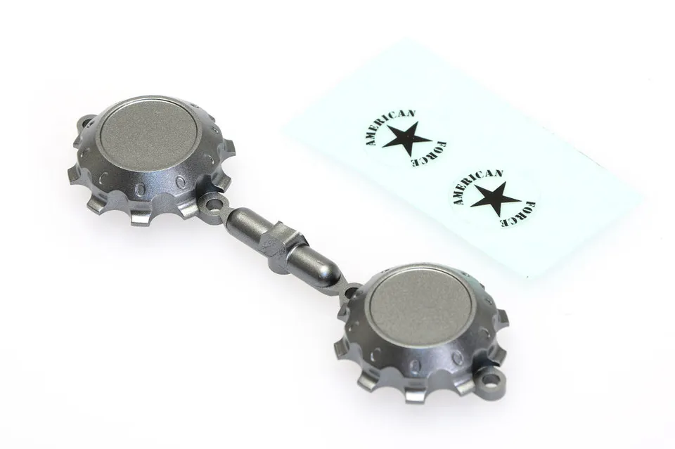 CEN CD0691 cache moyeu gunmetal Contra 2 pcs