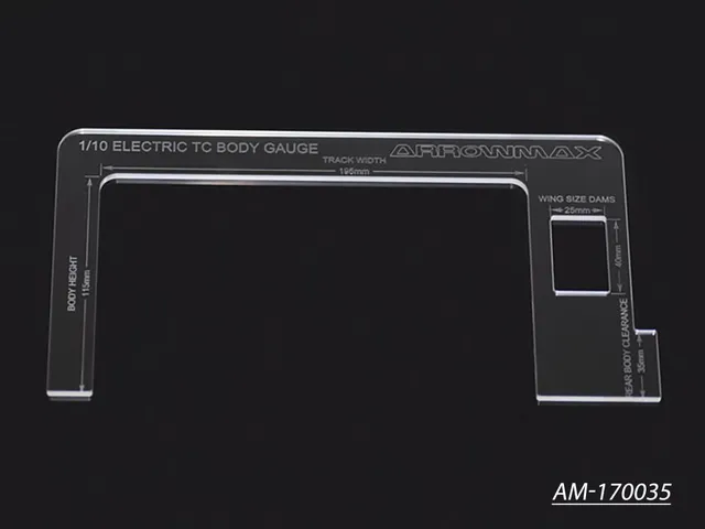 Arrowmax Setup Body Gauge 1/10 jauge carrosserie touring AM-170035