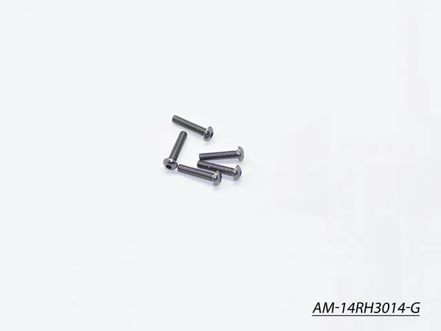 Arrowmax Vis AM-14RH3014-G vis alu M3x14 grise x5
