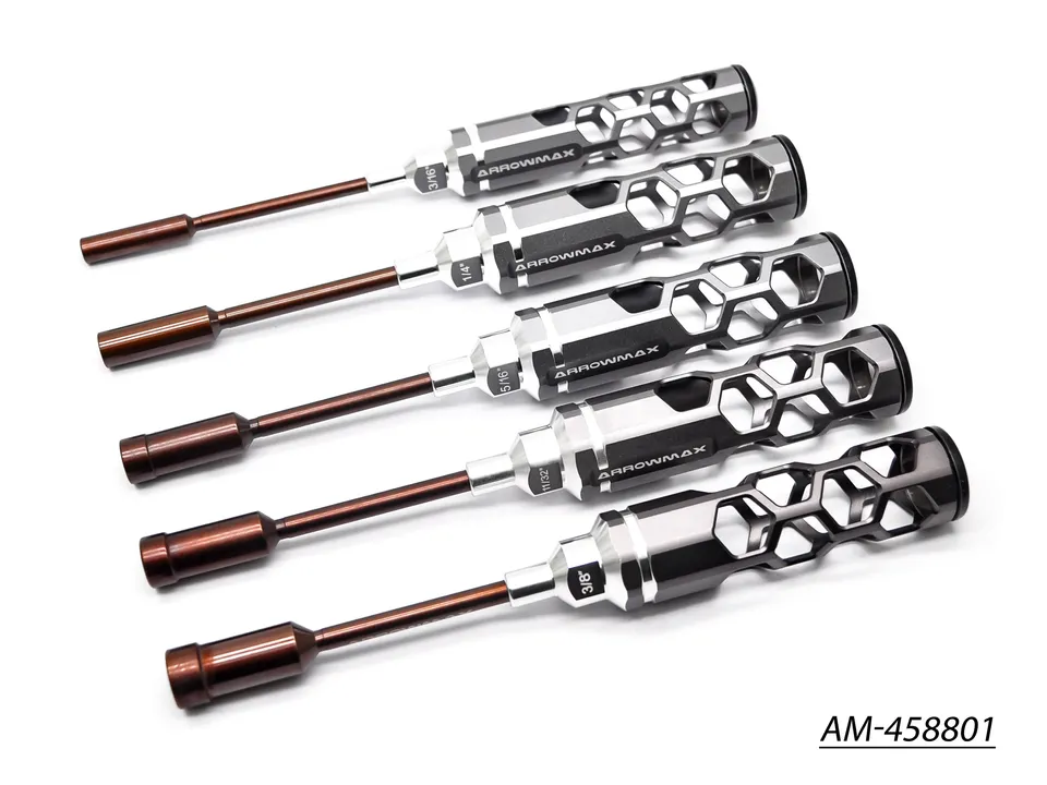 Arrowmax Tools Set Nut Driver 5 pcs Honeycomb 100mm AM-458801