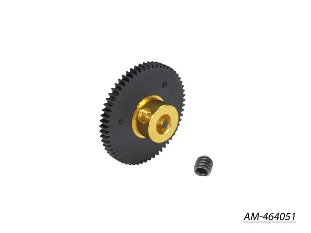 Arrowmax Gears AM-464051 Pignon 64P 51T Alu Voiture RC