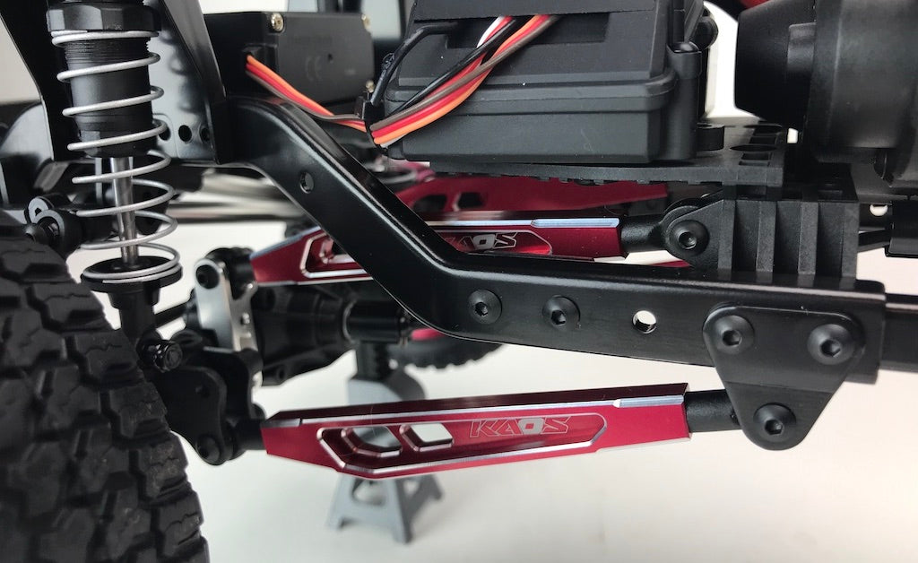 CEN KAOS CKD0369 liens suspension 69mm alu rouge
