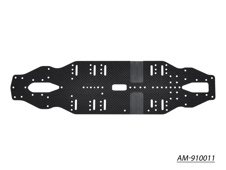 Arrowmax Medius Xray T4 MID châssis carbone 2,25mm
