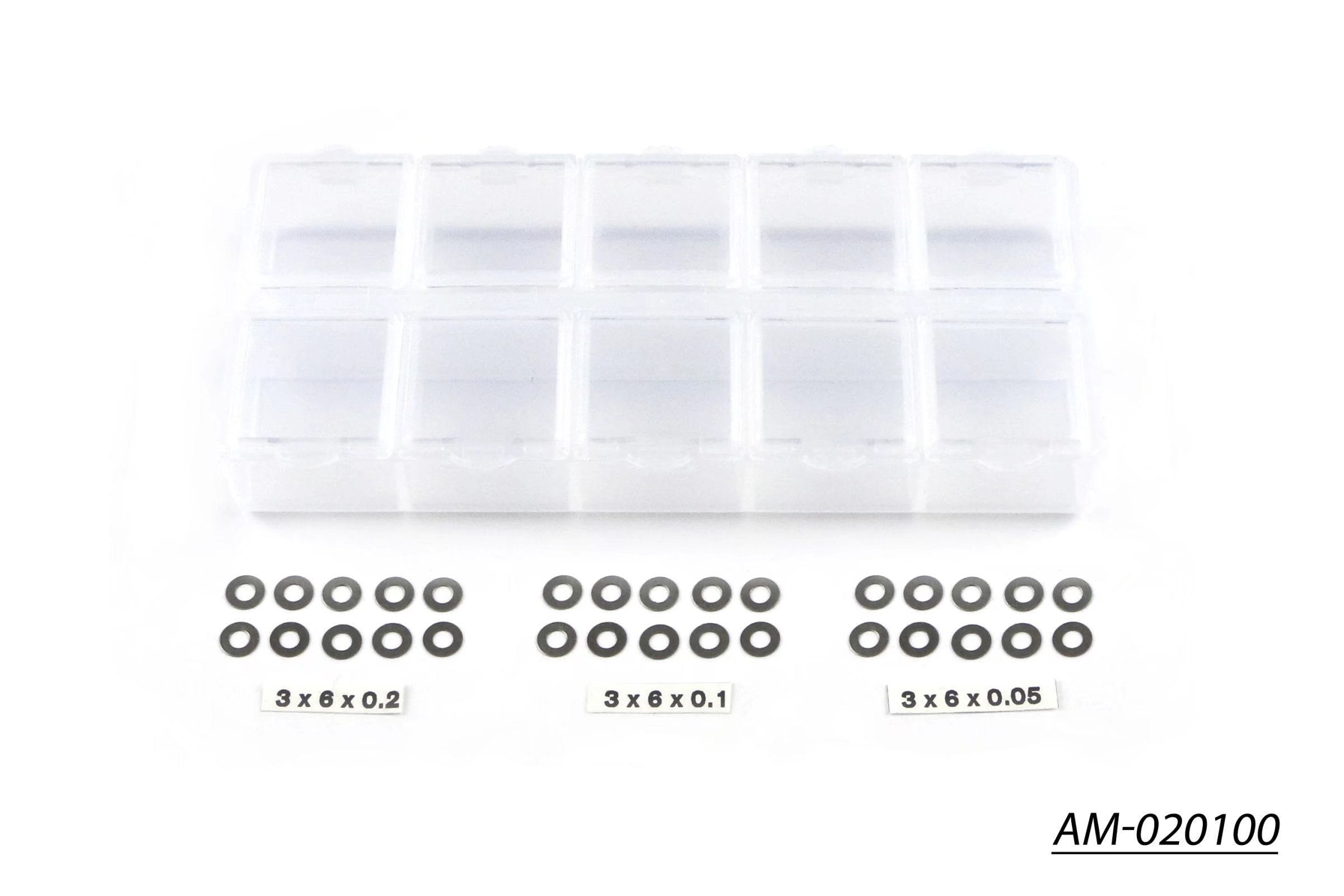 Arrowmax AM-020100 set cales 3x6 avec boîte