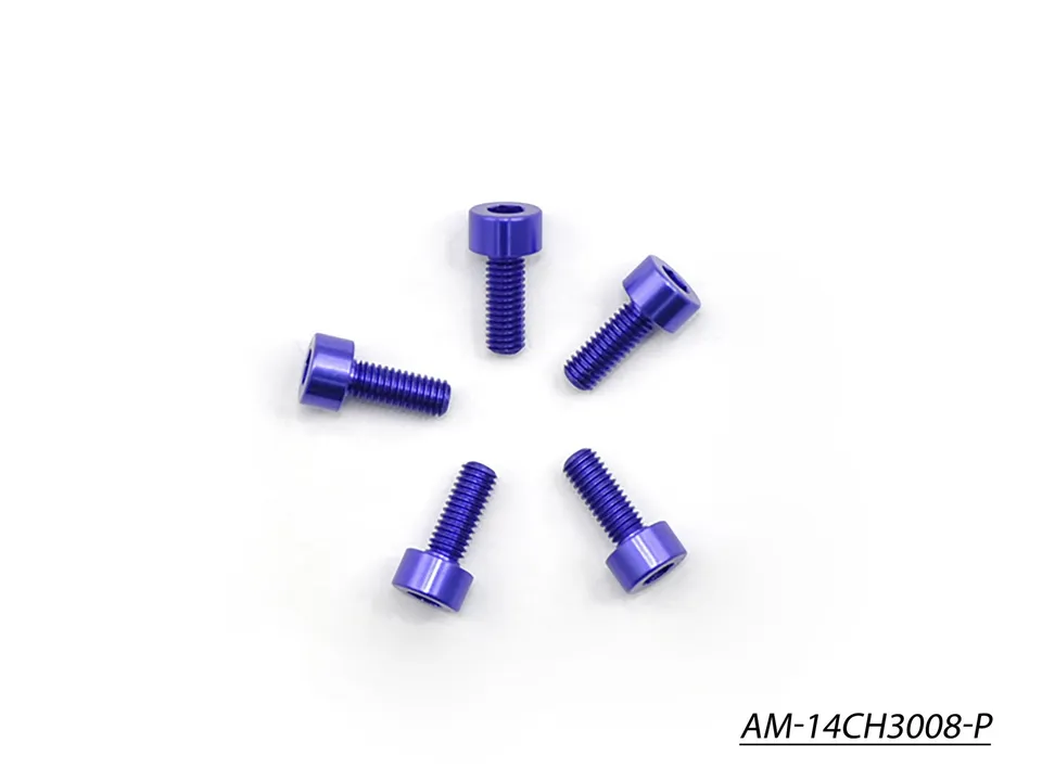 Arrowmax Screws AM-14CH3008-P vis alu M3x8 violettes 7075