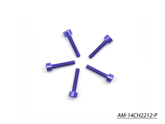 Arrowmax Vis Alu M2.2x12 Violettes x5 AM-14CH2212-P