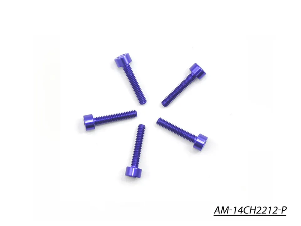 Arrowmax Vis Alu M2.2x12 Violettes x5 AM-14CH2212-P