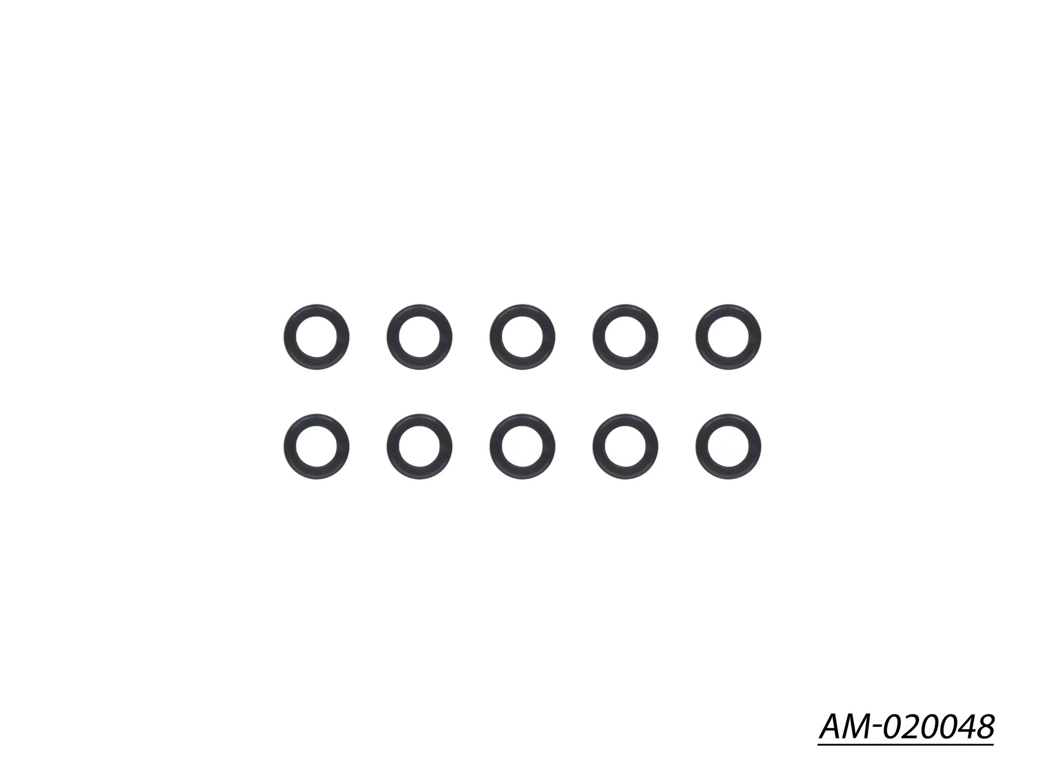 Arrowmax AM-020048 cale alu 3x5x0,5 noire lot de 10