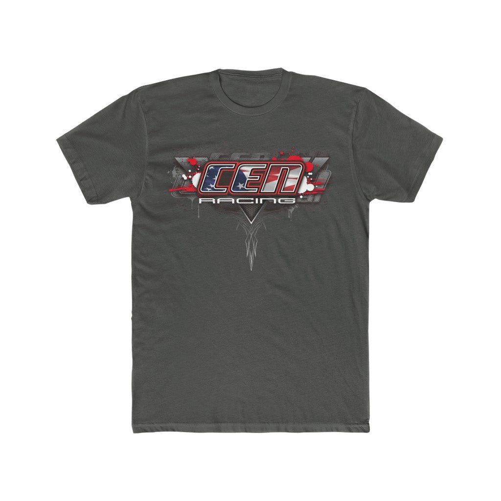 CEN Racing US Flag 2021 T-Shirt coton noir L