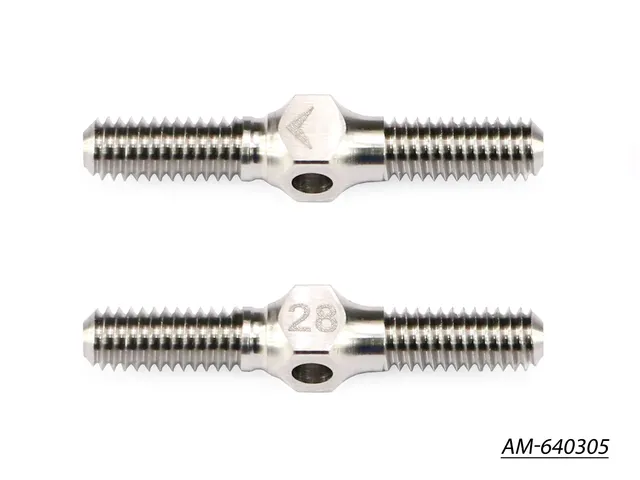 Arrowmax AM-640305 Biellettes Titane 4x28 mm x2