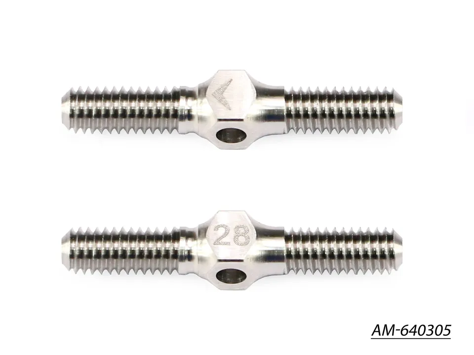 Arrowmax AM-640305 Biellettes Titane 4x28 mm x2