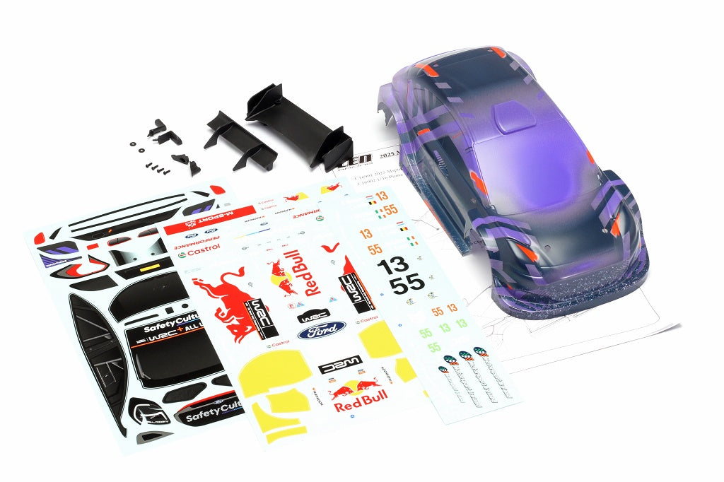CEN C16901 Carrosserie 1/16 M-Sport Puma 2025 Peinte