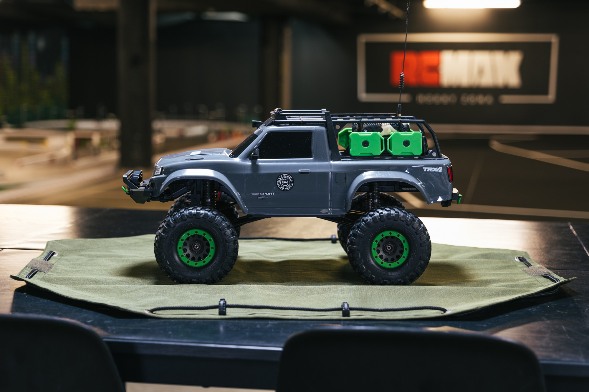 Dusty Motors TrailPod sac transport RC Cordura 1/10 olive