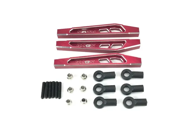 CEN KAOS F450 kit suspension alu rouge