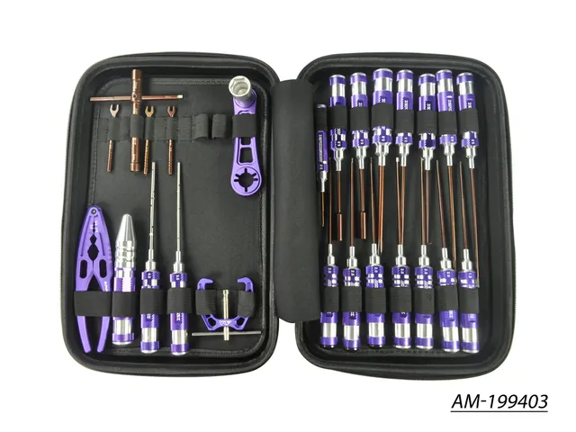 Arrowmax Tools Set kit offroad 25 pcs housse AM-199403